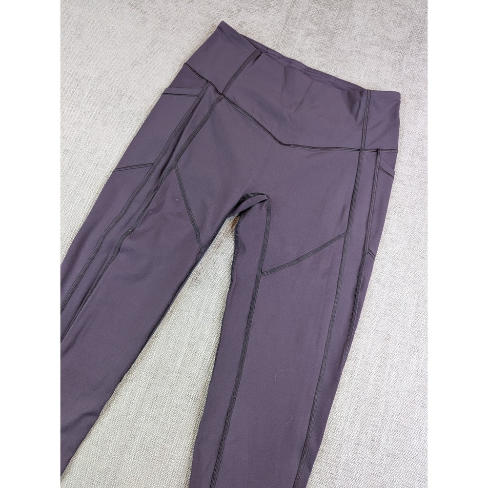 Lululemon Leggings Womens 8 Purple High Rise 28" All The Right Places Tight Gym
